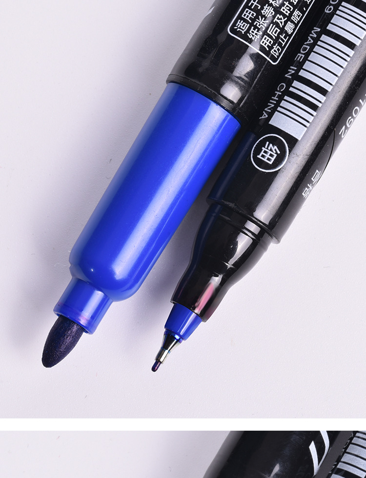 Factory direct supply of double-headed marker pens, oil-based markers, Tianfeng 1092 line marker pens pic 8