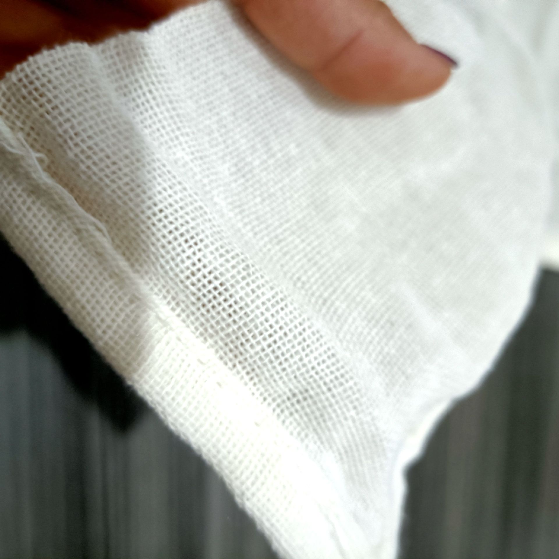 【1-8 Zone 】22x35【 Large Size 】 Cotton bag 100 per bundle, 2000 boxes, 22*35 seasoning bag, pure cotton Cloth bag, Gauze bag, boiling bag, Tea egg, meat soup, medicine bag pic 4
