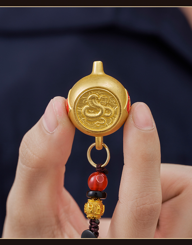 把把壶十二生肖转转手把件包包车配饰把把胡下游热销钥匙扣挂件详情12