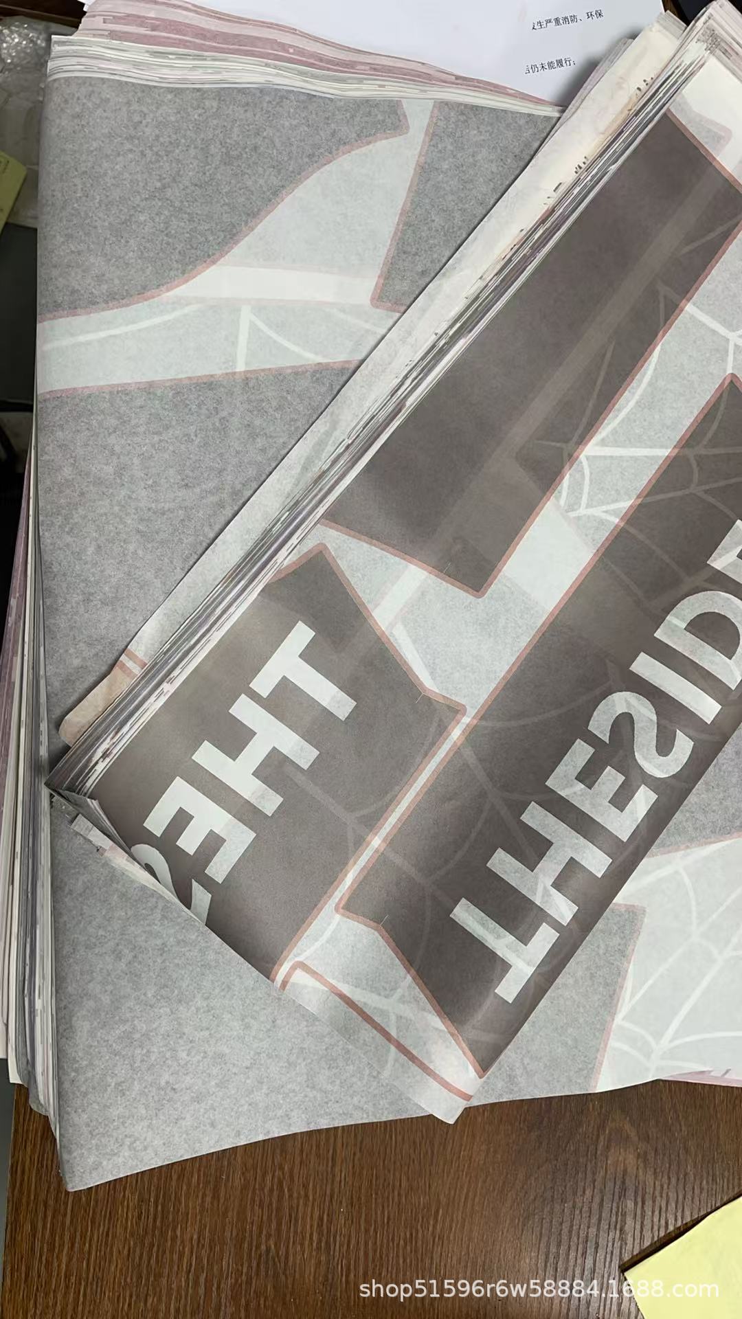 工厂直销塞包纸印花新闻花纸塞鞋填充纸瓷器餐具防潮玻璃隔层纸详情7