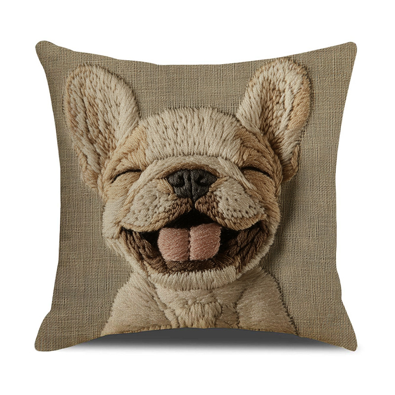 jit复古大象印花抱枕套波西米亚风亚马逊家居客厅沙发靠枕套靠垫详情10