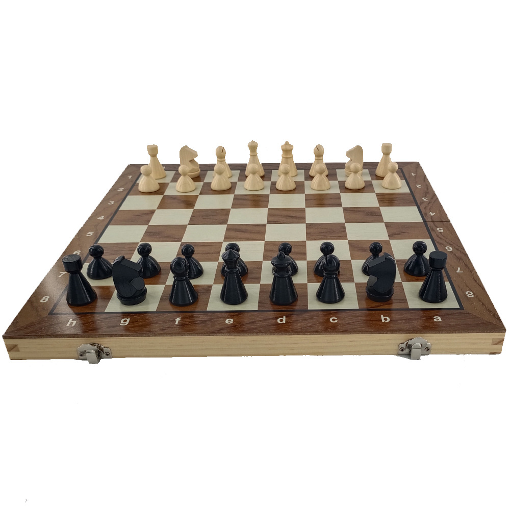 39cm foldable chess board game toy, game entertainment party, wooden factory direct sales and wholesale portable home pic 11