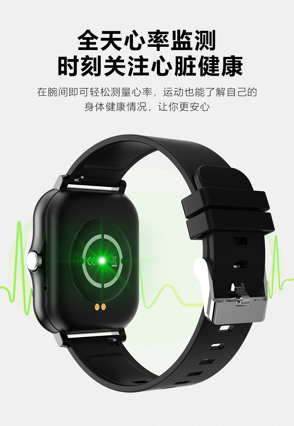 Douyin cross-border touch screen smartwatch, sports waterproof, multi-functional heart rate detection, dynamic Bluetooth call watch pic 45