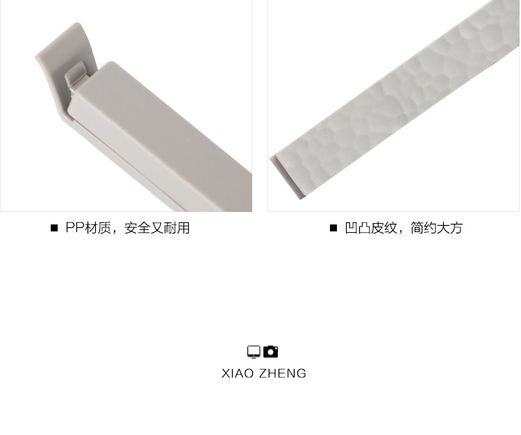 爱优汇密封夹零食防潮塑料封口夹批发家用pp迷你多功能夹子食品夹详情9