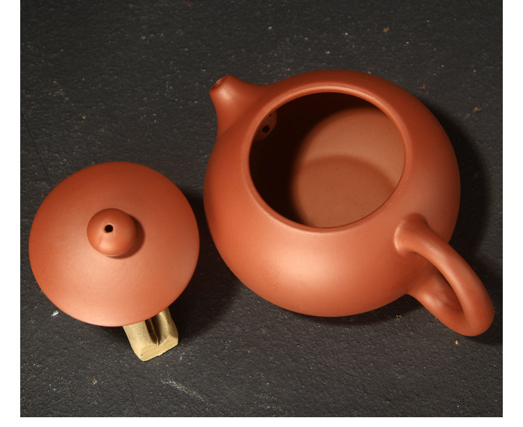Yixing purple clay teapots, Zhu Ni teapots, tea brewing utensils, Gongfu tea sets, 170ml,250ml,400ml, Xishi teapots for household use pic 12