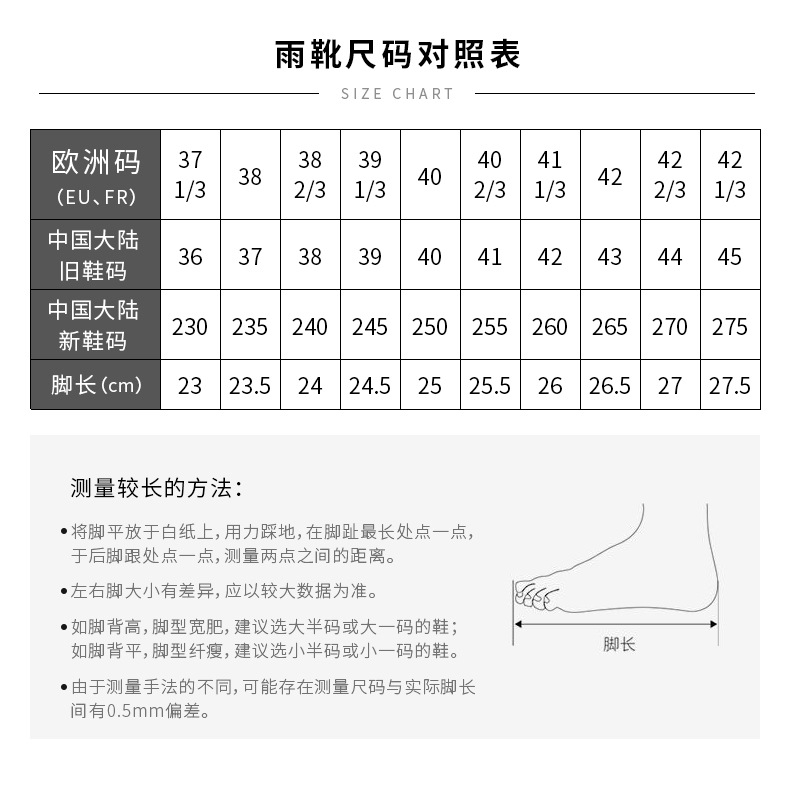 雨鞋男高筒加绒pvc牛筋底防水成人胶鞋水鞋加厚防滑耐磨劳保雨靴详情12