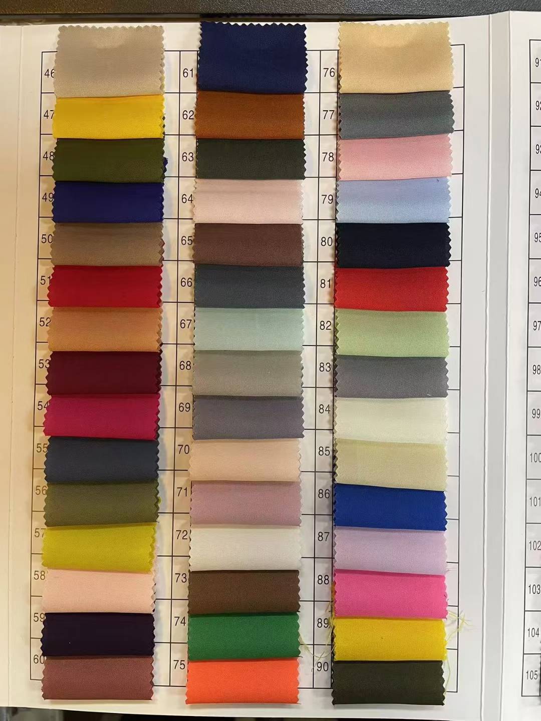 超柔50D四面弹90g 里布内里衬布料新中式汉服衬衫连衣裙涤纶面料详情5