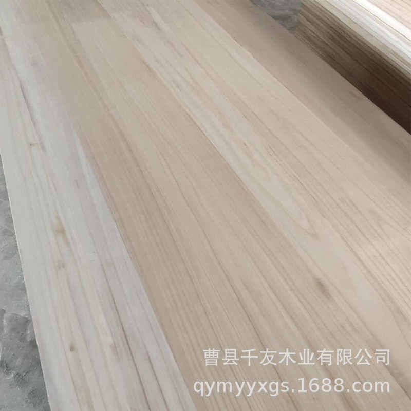 产地桐木拼板木板材 双A无结疤不易劈裂装饰家具泡桐拼板木板木条详情11