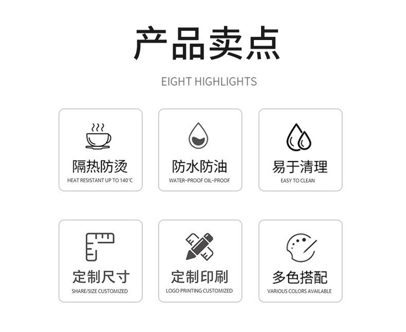 宠物喂食专用垫猫狗餐垫猫用品饭垫狗笼防滑防水防溅垫子防滑耐磨详情4