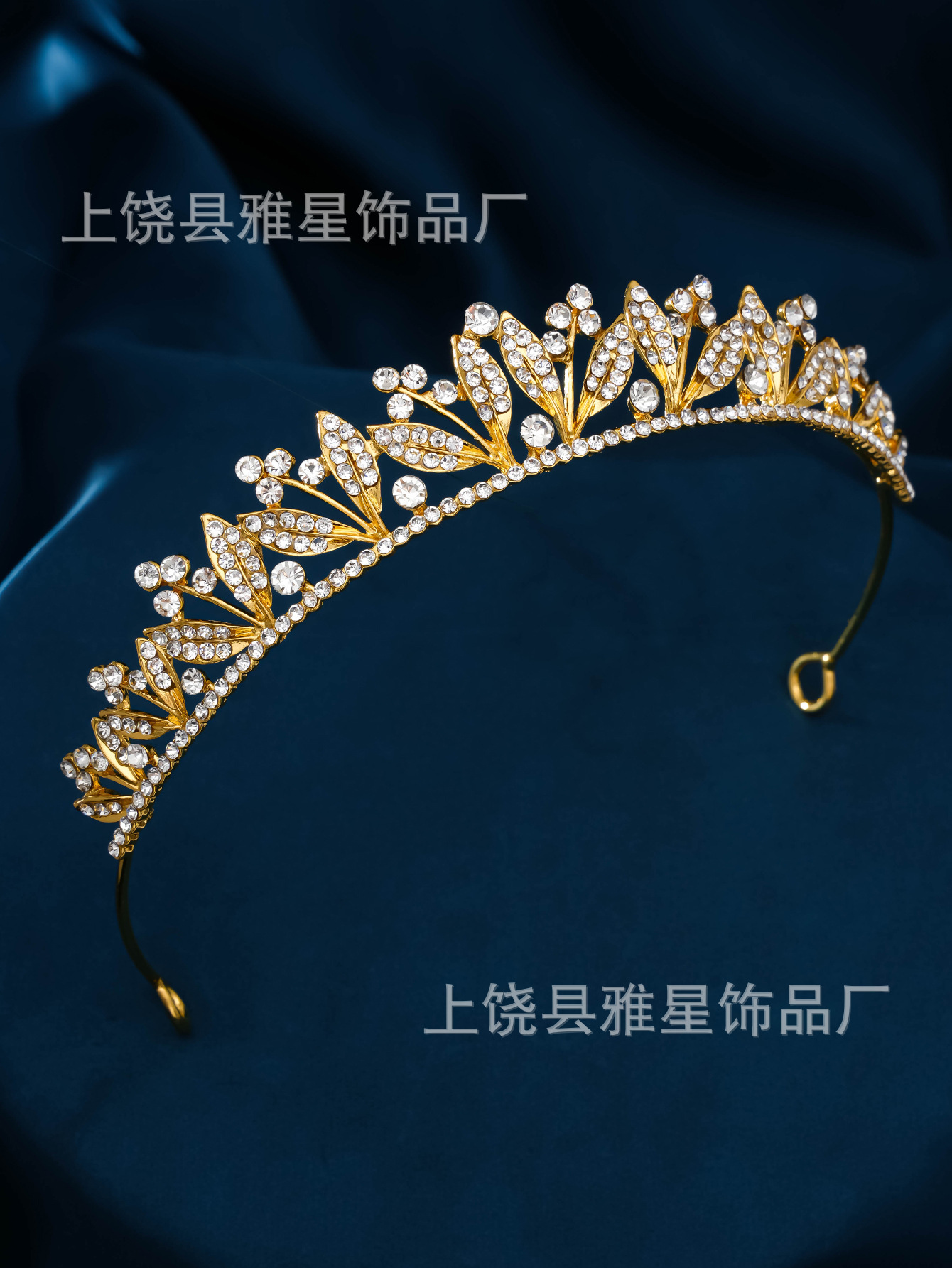 Cross-border venta caliente novia corona tocados accesorios de novia aros de pelo princesa etapa de cumpleaños corona de lujo strass accesorios de pelo pic 10