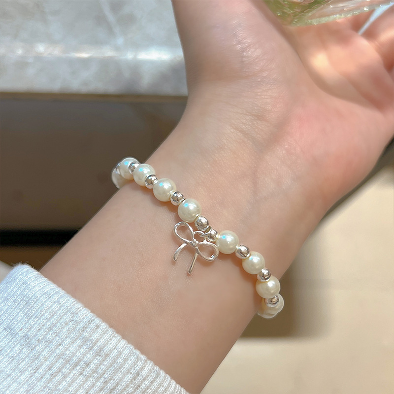 S925银新中式珍珠手链女简约大气高级感小众设计2025新款手饰详情25