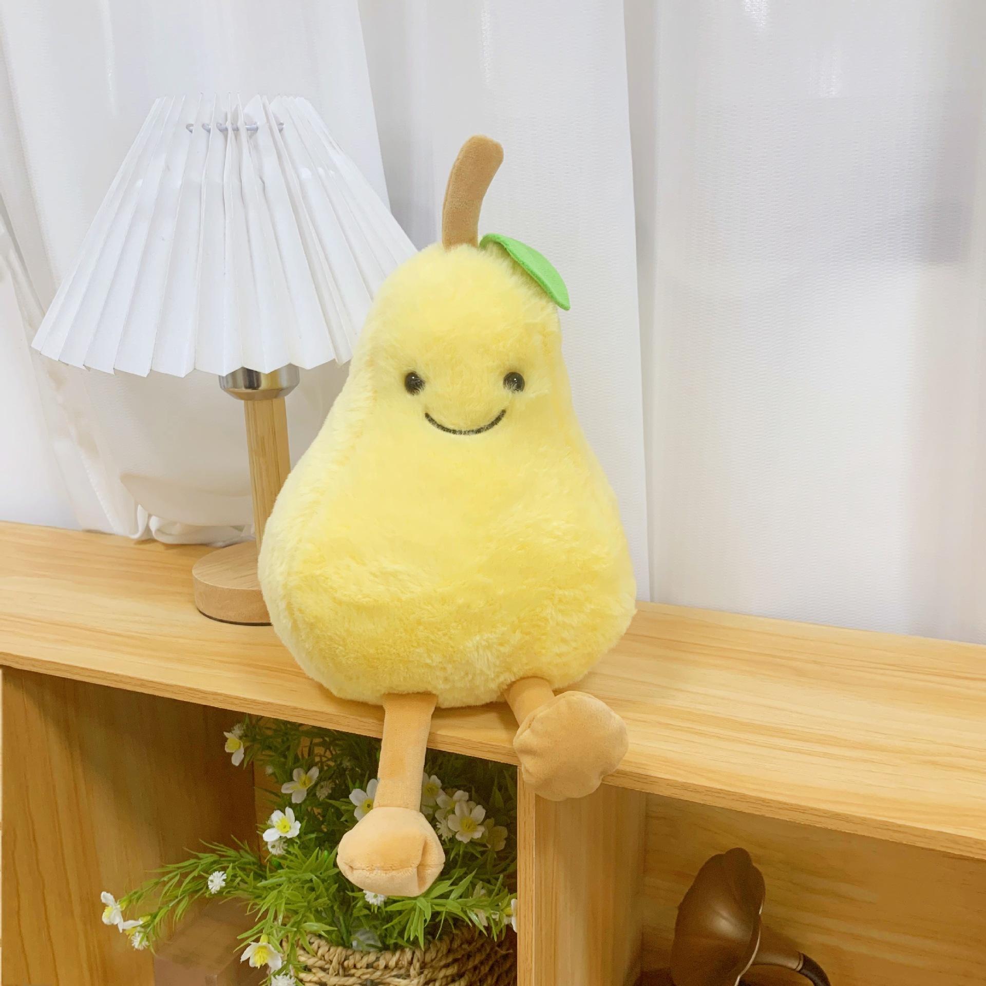 Xiaohongshu best-selling fruits, pears, plush toys, claw machines, street decoration, small gifts, factory wholesale pic 5