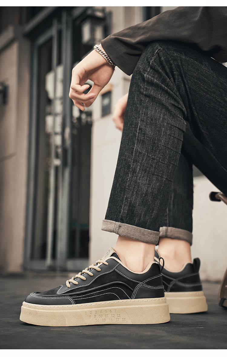 2025新款防滑舒适抗菌吸汗高品质高品质材料运动潮鞋男式休闲单鞋详情14