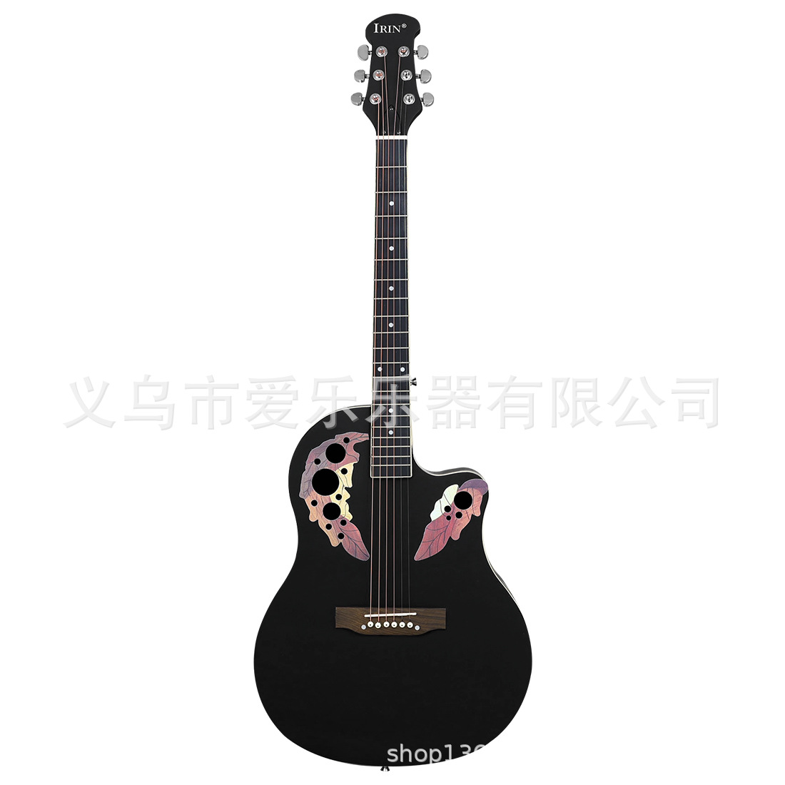 Irin 41-inch folk Guitar, spruce top acoustic guitar, adult beginners practice round-back acoustic guitar pic 3