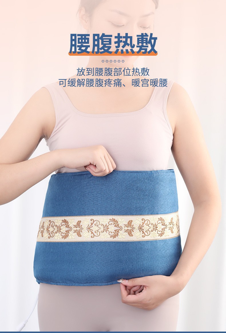 Electric heating salt bags, sea salt hot compress electric heating packs, knee and shoulder hot compress wonders, coarse salt mugwort hot compress physiotherapy packs wholesale pic 17