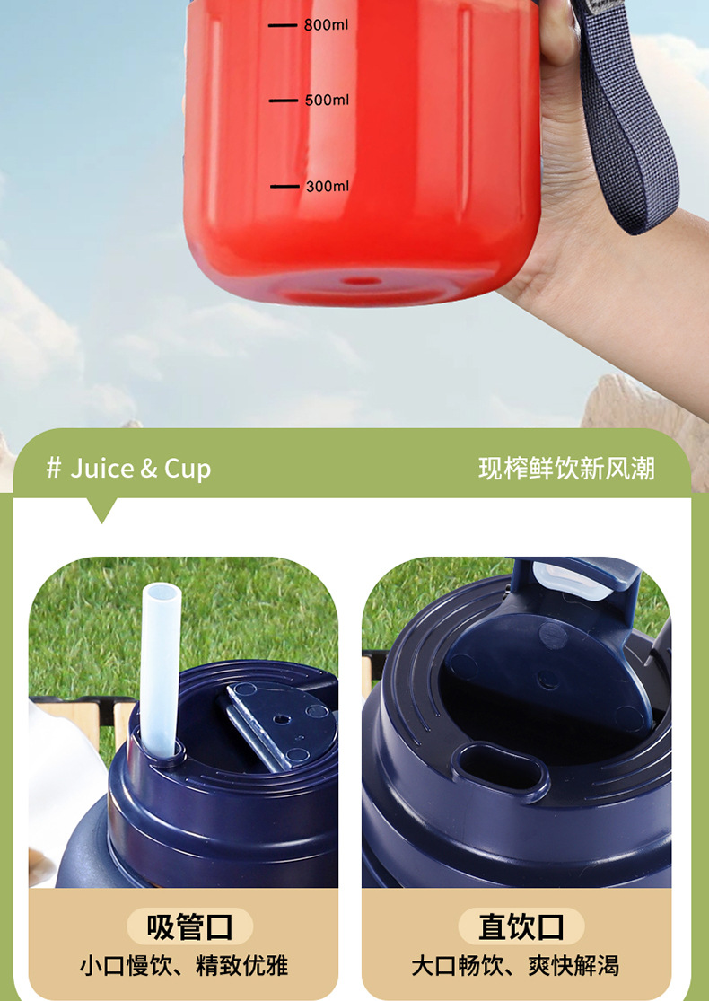 欧美邦榨汁机便携式小型碎冰多功能鲜榨大容量迷你家用无线果汁机详情29