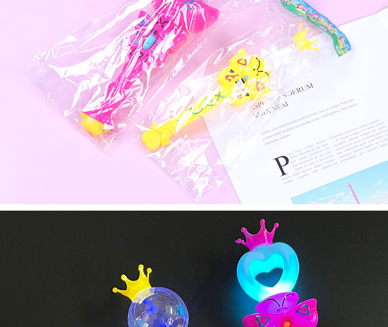 Small glowing swan, projection magic wand, little swan, flashing wand, magic wand, street stall selling hot toys wholesale pic 14