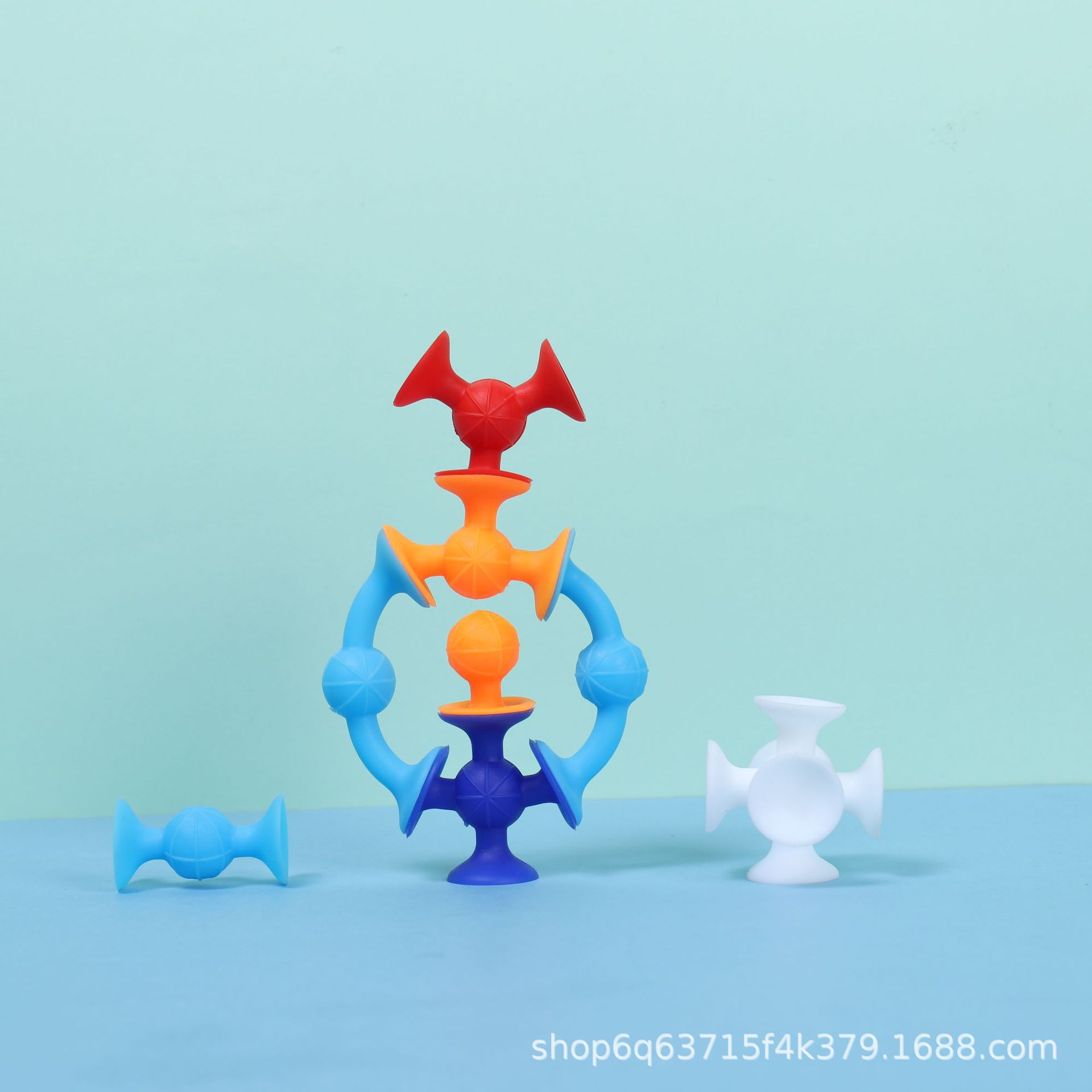 Succión goo fun niños educación temprana cognición puzzle succión diversión juguetes de baño pic 4