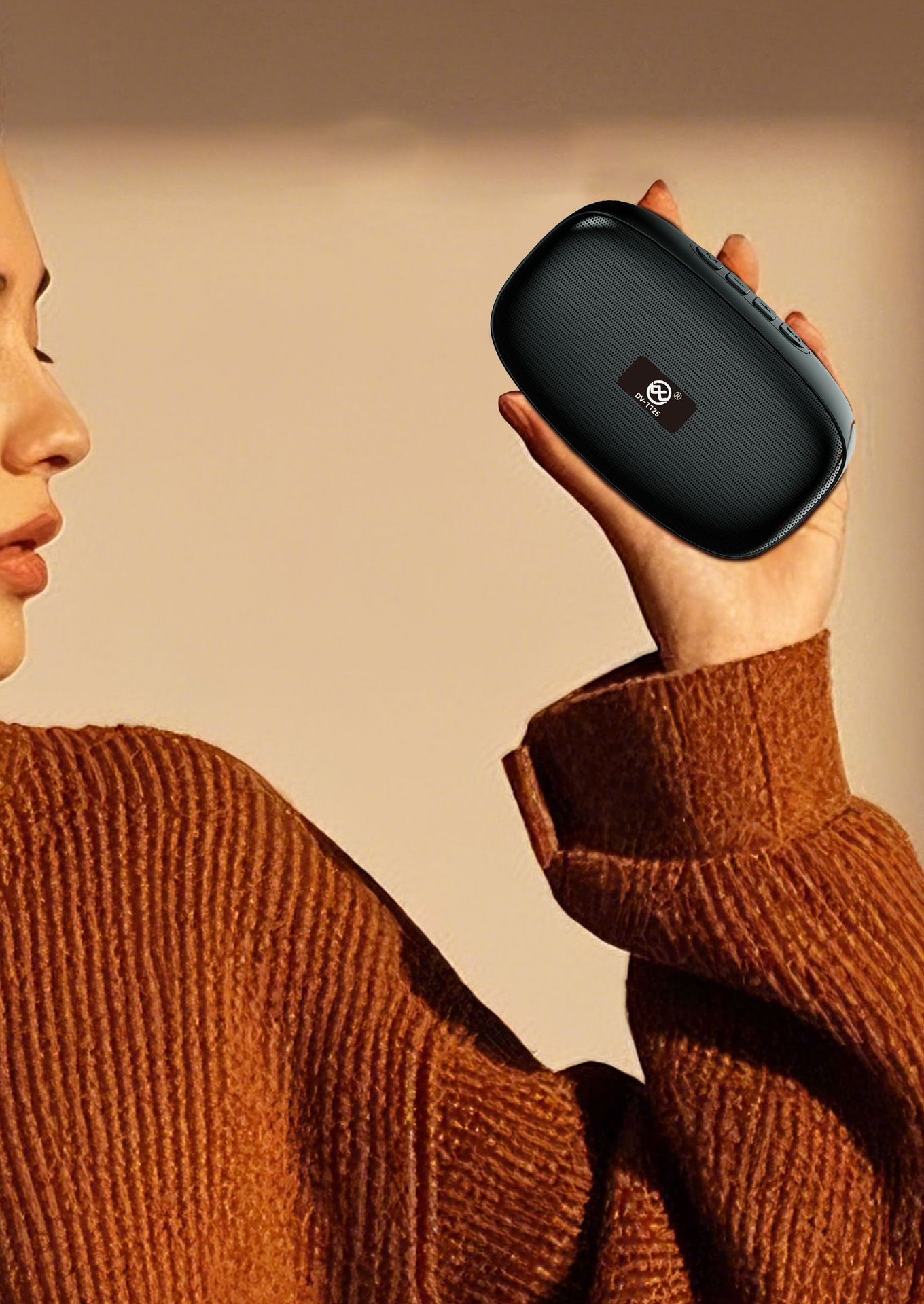 Lexiangyu Bluetooth Speaker Mini Compact Portable 2025 New Model Small Steel Cannon Outdoor Portable wireless Cross-border Speaker pic 4