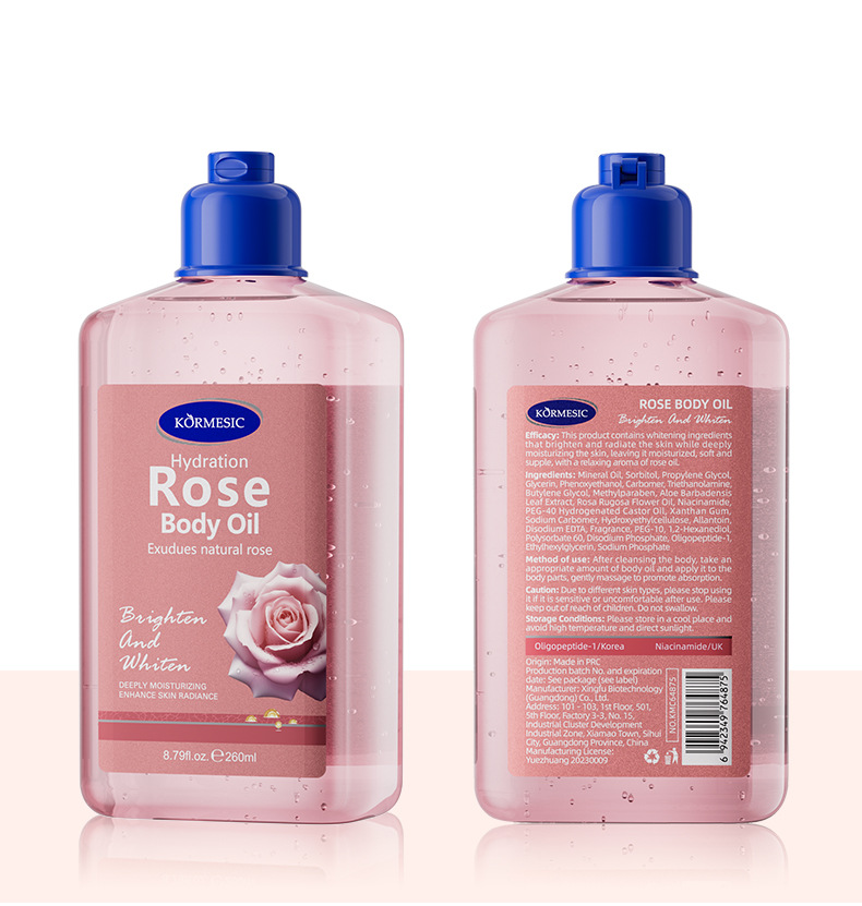 Foreign trade coconut Body oil: Hydrating, moisturizing, anti-dryness, non-sticky, body care pic 24