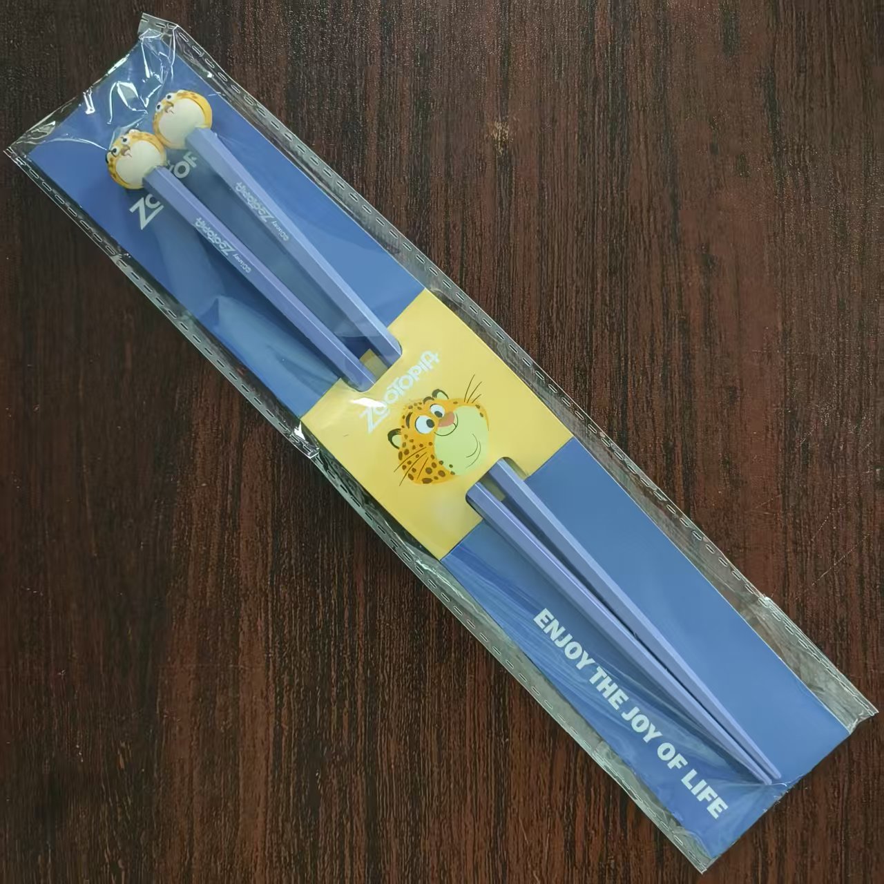 迪士尼疯狂动物城合金筷子家用情侣一人一筷防滑防霉儿童筷朱迪筷详情7
