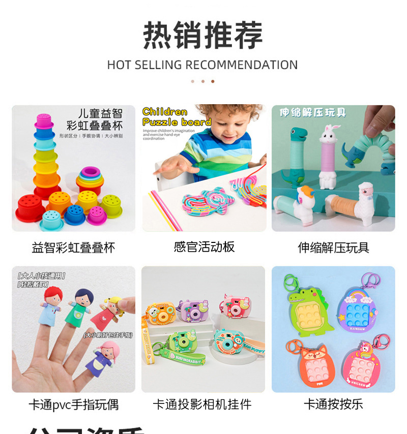 新款迷你卡通动物投影相机钥匙扣配饰餐具创意礼品可爱便携详情1