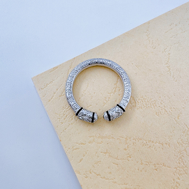 Prima prima accesorios nueva moda anillo de mujer vintage estilo nacional anillo de apertura mujer anillo de palo redondo oro anillo de calidad de aire anillo de dedo pic 16