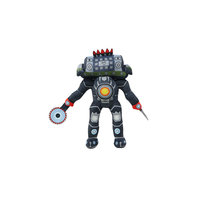 Cross-border bestseller skibiditoiletplush Toilet man parody plush toy doll Titan pic 8