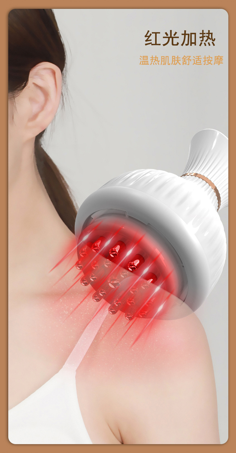 美容院经络刷刷腹电动微电流经络疏通仪脉冲电动全身按摩仪柔腹仪详情7