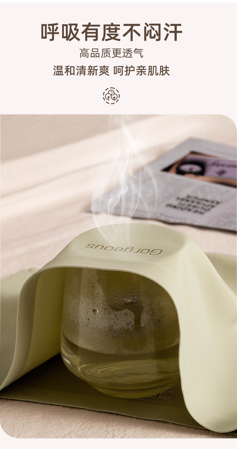 跨境新品瑜伽健身女士内裤桑蚕丝抗菌裆不夹臀少女生中腰夏季纯棉详情12