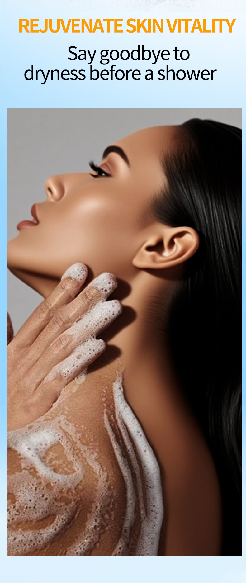 Cross-border exclusive FORMBO Hair Care Set: Smooth Shampoo, Deep Cleansing Body Wash, Smooth Hair Care pic 14