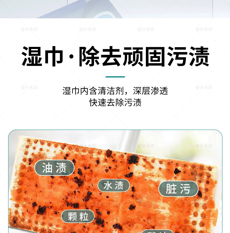 平板拖把干湿两用懒人免洗拖地用湿巾替换装静电除尘源头工厂直批详情3