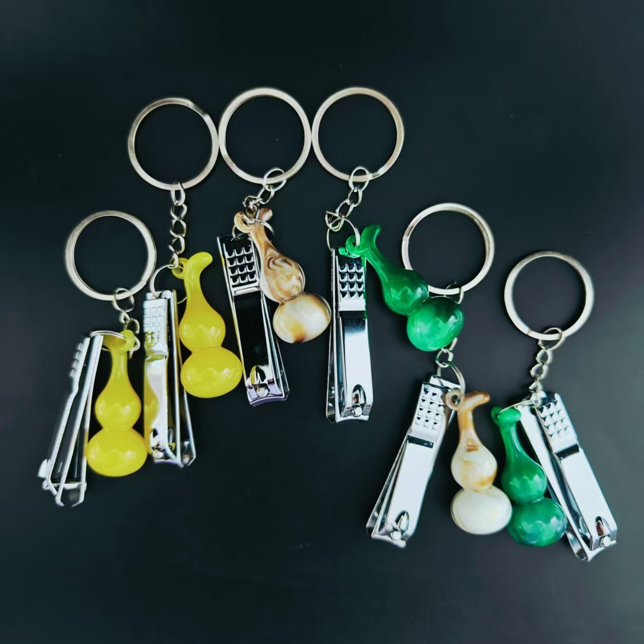 【 Doorway 】 Keychain of gourd nail clippers 100 yuan per pack 2000 yuan per piece. Keychain of gourd nail clippers, portable nail clippers, portable accessories with keychain, nail clippers 1 yuan wholesale pic 3