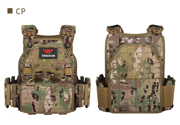 逸途 亚马逊2022新款MOLLE战术背心户外作训马甲1000D防水耐磨详情18