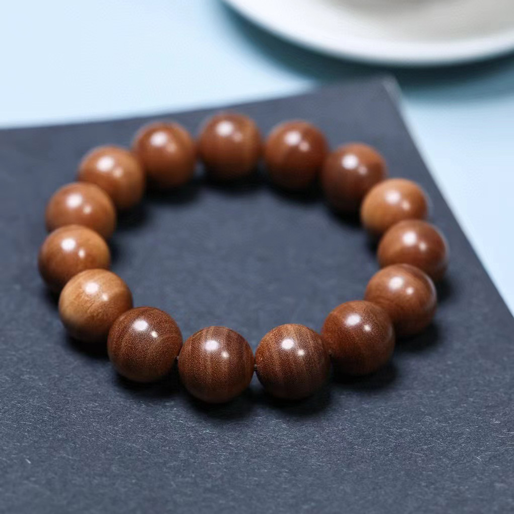 沉香木手串十八籽菩提星月籽穆斯林念珠串珠手链天然手串饰品详情5