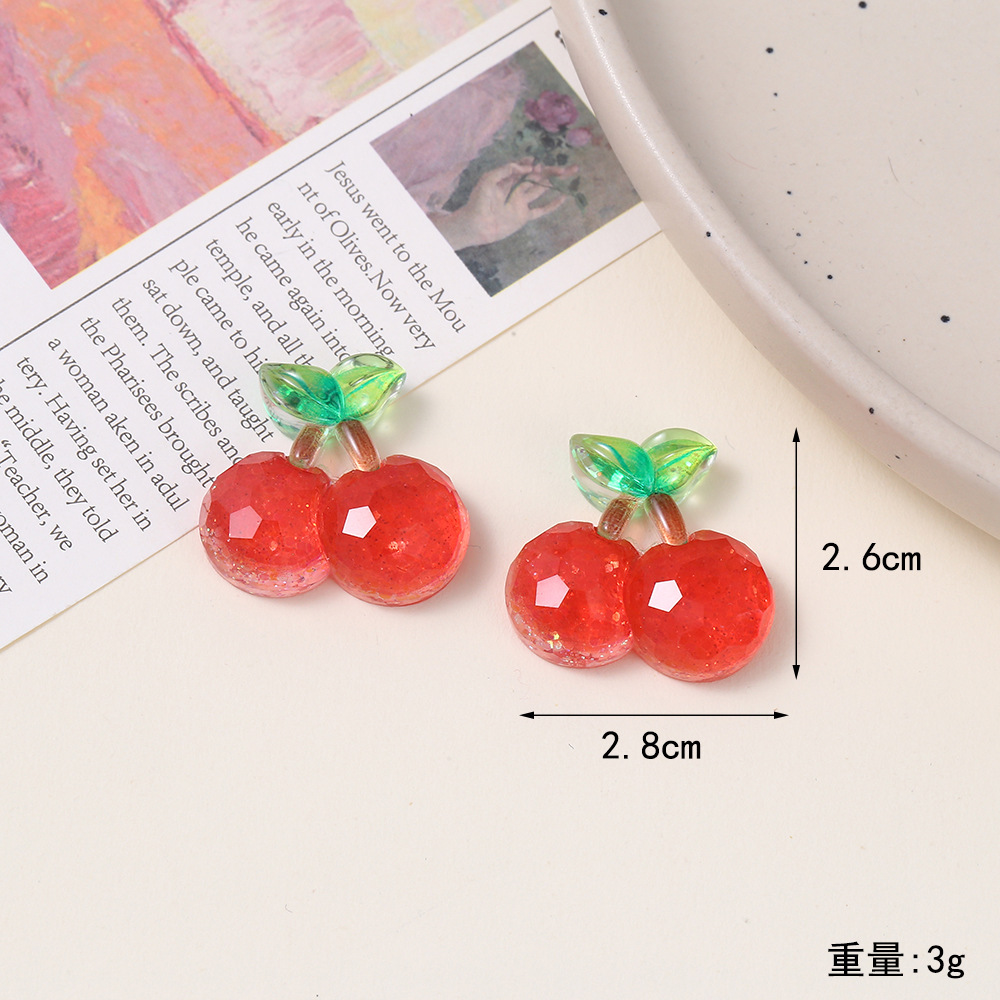 Luminous flash high-transparency sequin cut surface gradient color butterfly epoxy resin AB glue accessories diy jewelry accessories handmade hair accessory materials pic 10
