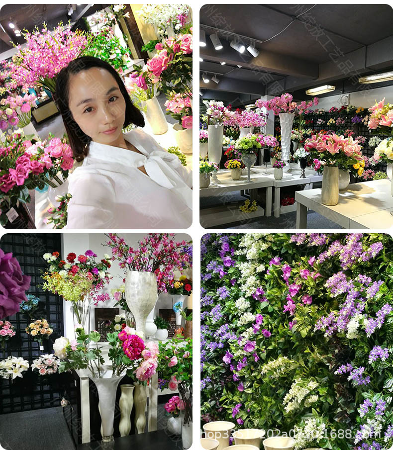 假叶子大型婚庆花草波斯草绿植 假树叶绿色装饰墙面蕨类仿真植物详情29