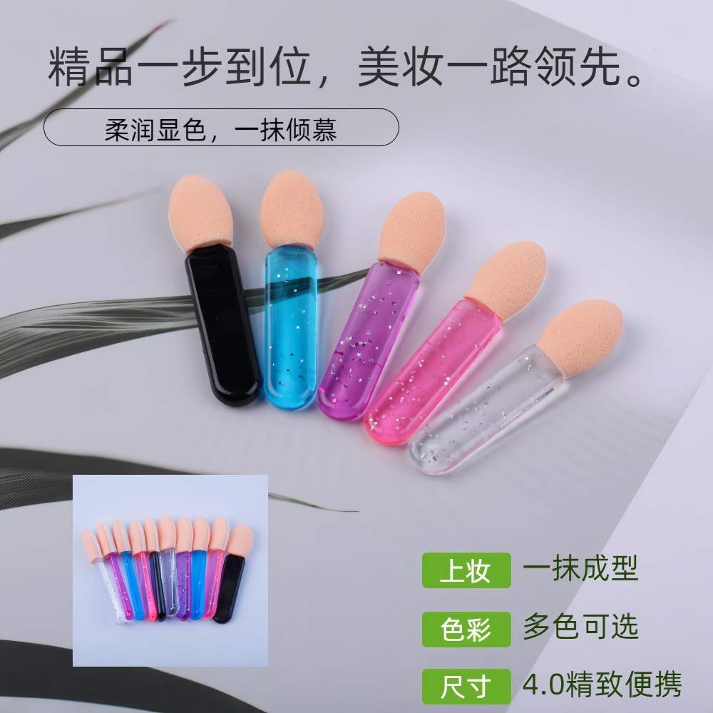 一次性眼影棒眼影刷高光刷初学者一抹成型彩妆用具美妆工具现货详情4