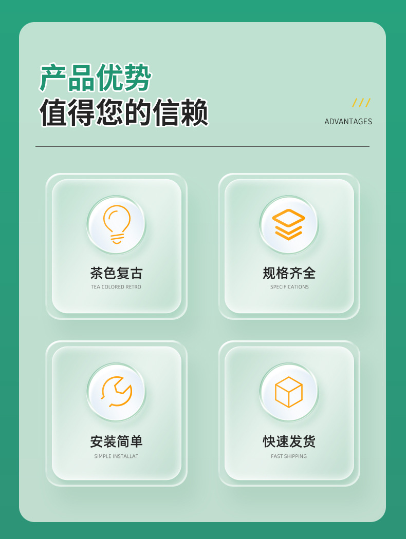 跨境爱迪生led灯丝灯泡e27螺口透明玻璃复古e14客厅节能照明球泡详情2