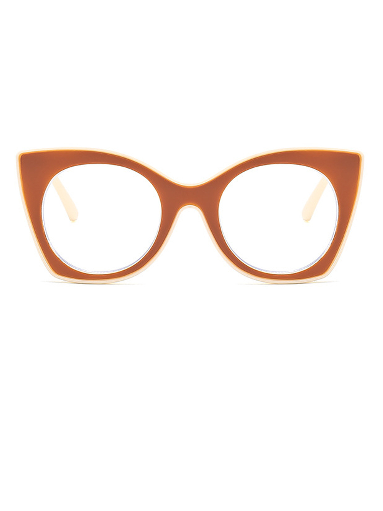 Fashionable and personalized color-blocking sun protection sunglasses, cross-border European and American trend anti-blue light flat sunglasses frame pic 28