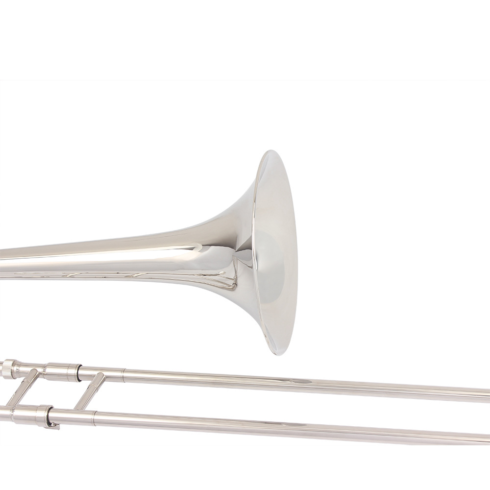 LADE trombón alto trombón en si bemol trombón pullman estudiante orquesta de principiantes trombón de latón trombón plateado niquelado al por mayor pic 13