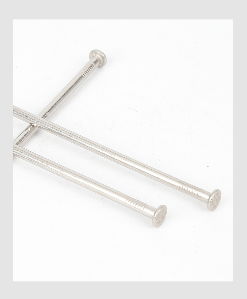 304/201不锈钢钢钉工地木工不锈钢铁钉洋钉圆钉木头水泥墙钉详情9