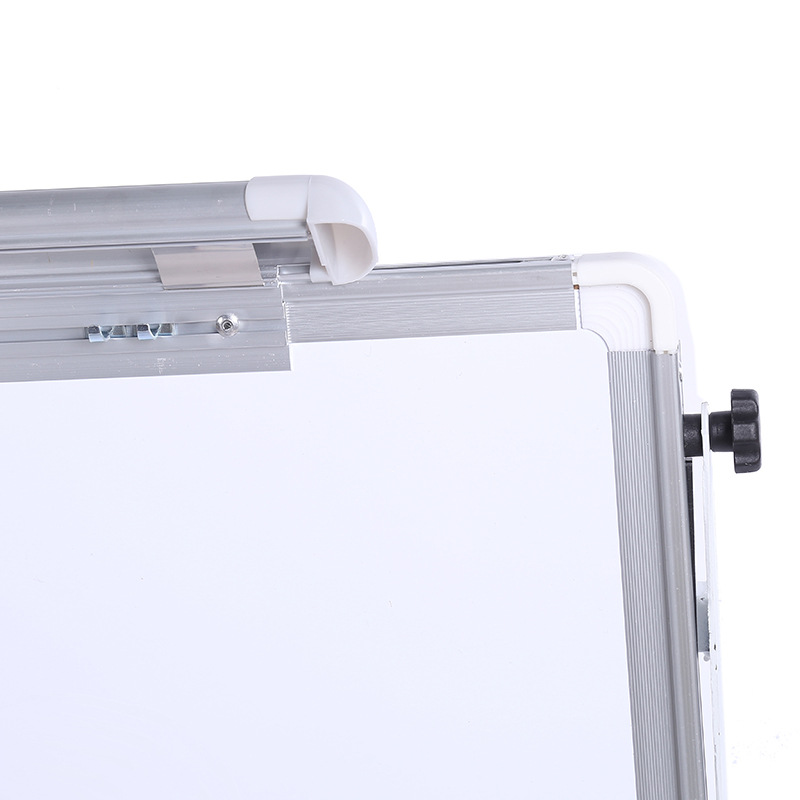 The paper-hanging triangular stand type whiteboard can be raised and lowered for training meetings, magnetic whiteboard for teaching, and mobile writing whiteboard for home use pic 9