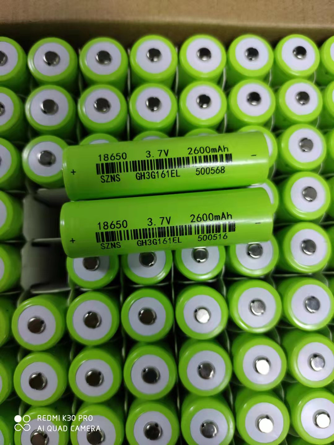 Brand new 18650 pointed head lithium battery, 3200mah fingerprint lock hair clipper for the elderly, 3.7V charging convex head battery pic 13