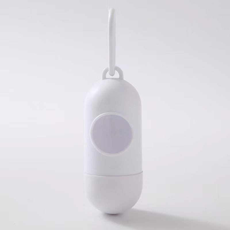 宠物垃圾袋分配器便携式胶囊药丸拾便器狗狗宠物清洁用品垃圾盒详情24