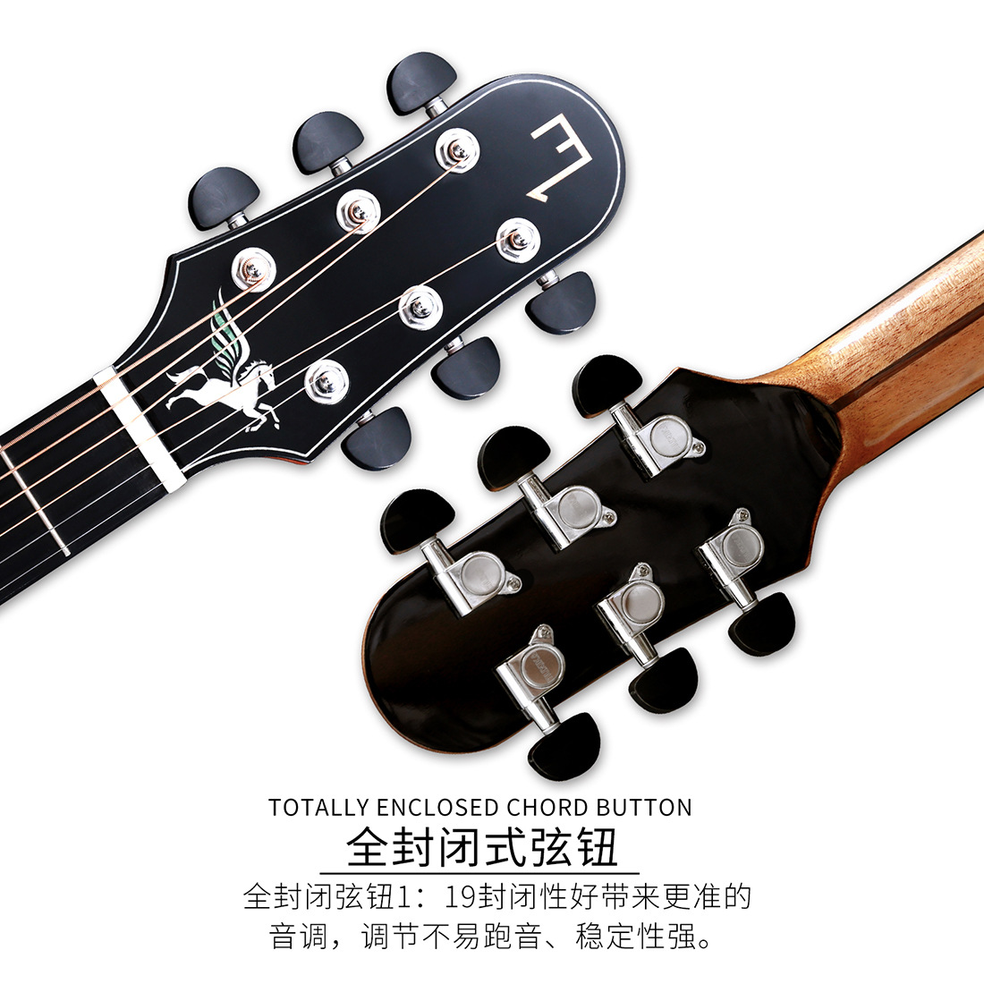 40-inch JF barrel acoustic single-board guitar, acoustic guitar, 40-inch acoustic guitar, all-wood acoustic guitar, acceptable pic 2
