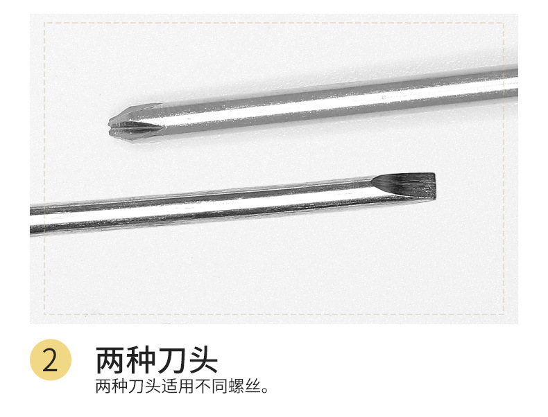 厂家直销塑料小螺丝刀M2/M3迷你十一字螺丝刀+字玩具家具配送工具详情6