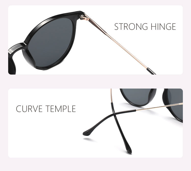 New fashionable round-face sunglasses from Europe and America, trendy driver sunglasses, universal for both men and women, cross-border sunglasses exclusively available pic 6
