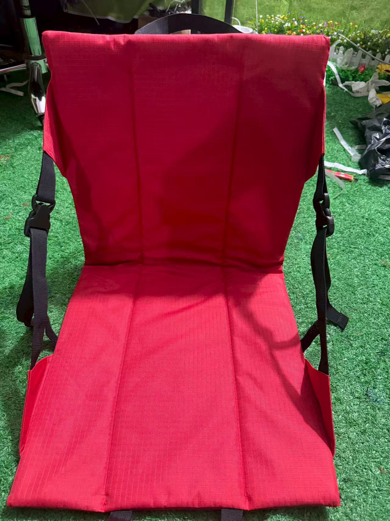 Cross-border Amazon outdoor thickened anti-dirt seat cushion, camping convenient concert seat cushion with backrest, moisture-proof seat cushion pic 11