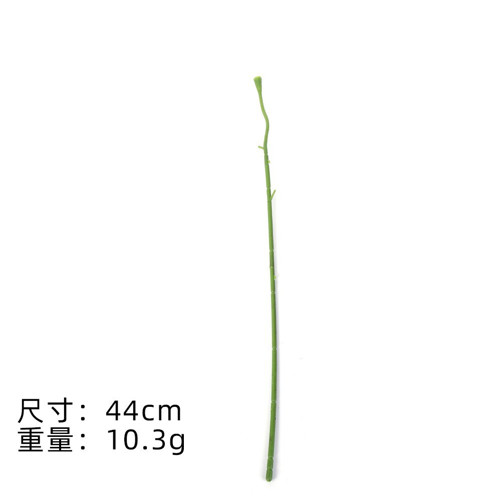 仿真花塑料玫瑰花枝配件假花干花制作花杆园艺装饰材料办公文化用品详情8